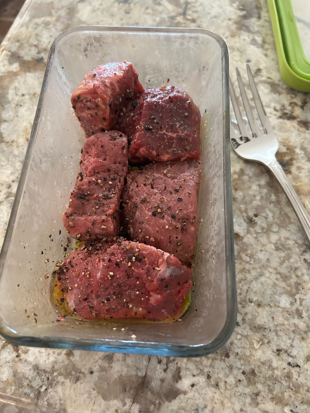 Customer photo review of USDA Choice Filet Medallions