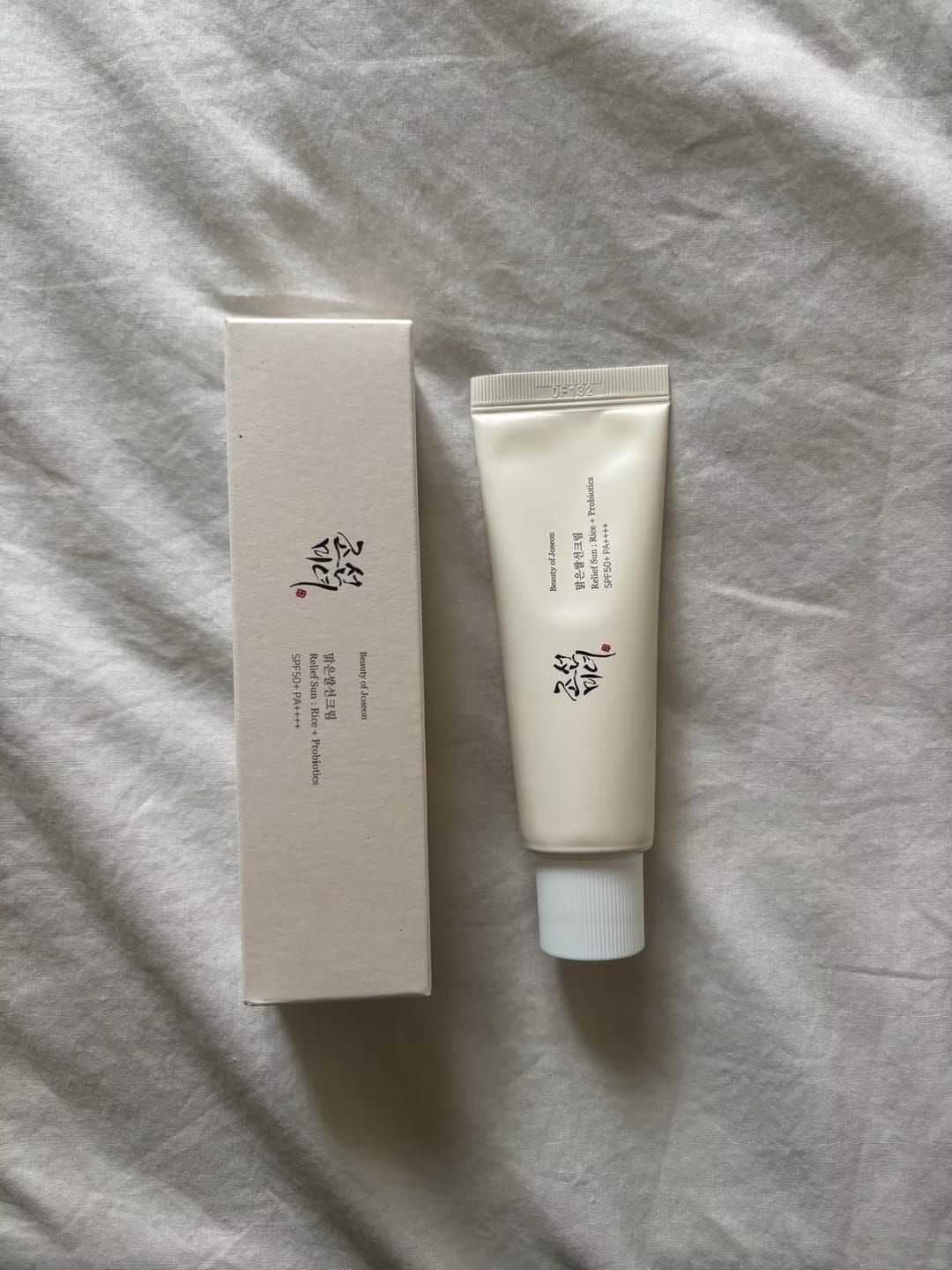 Customer photo review of Saules aizsargkrēms ar probiotiķiem Beauty of Joseon Relief Sun Rice Probiotics SPF50