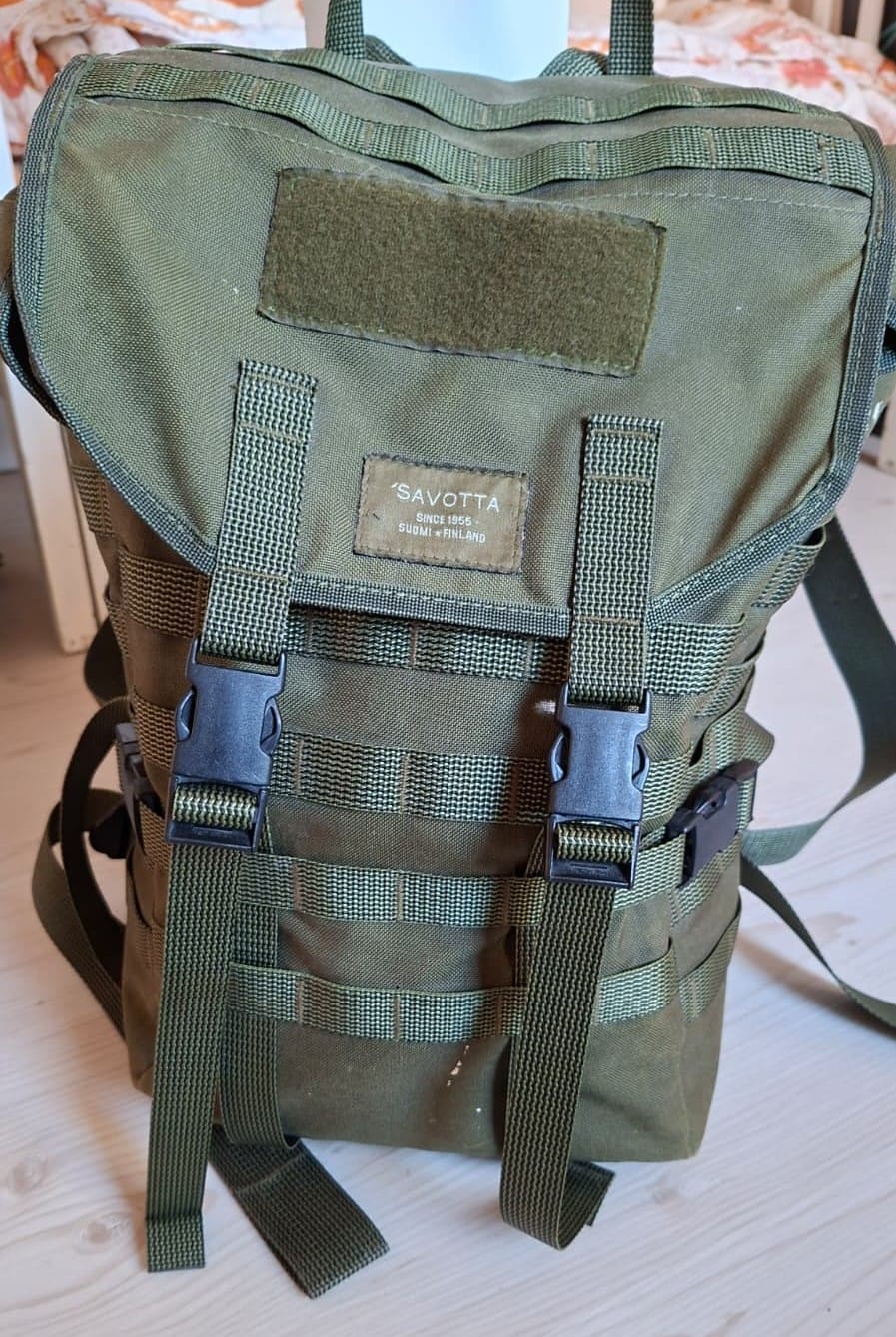 Customer photo review of Jääkäri S backpack