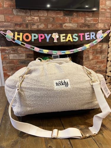 Customer photo review of Hazelnut | The Cosy Car Seat