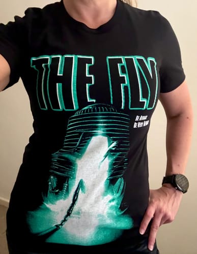 Customer photo review of The Fly: Classic T-Shirt