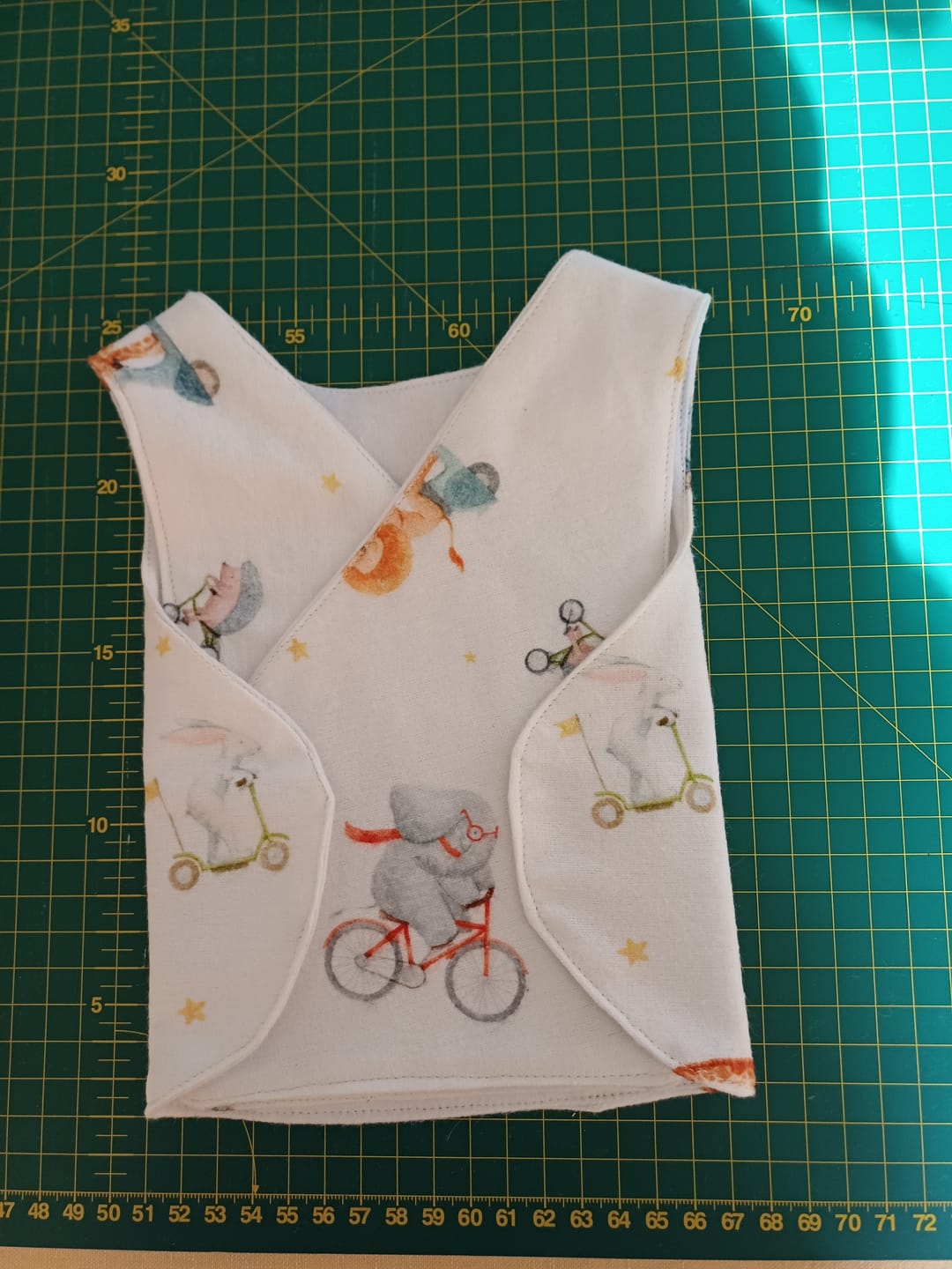 Customer photo review of Starry Riders Brushed Cotton Fabric