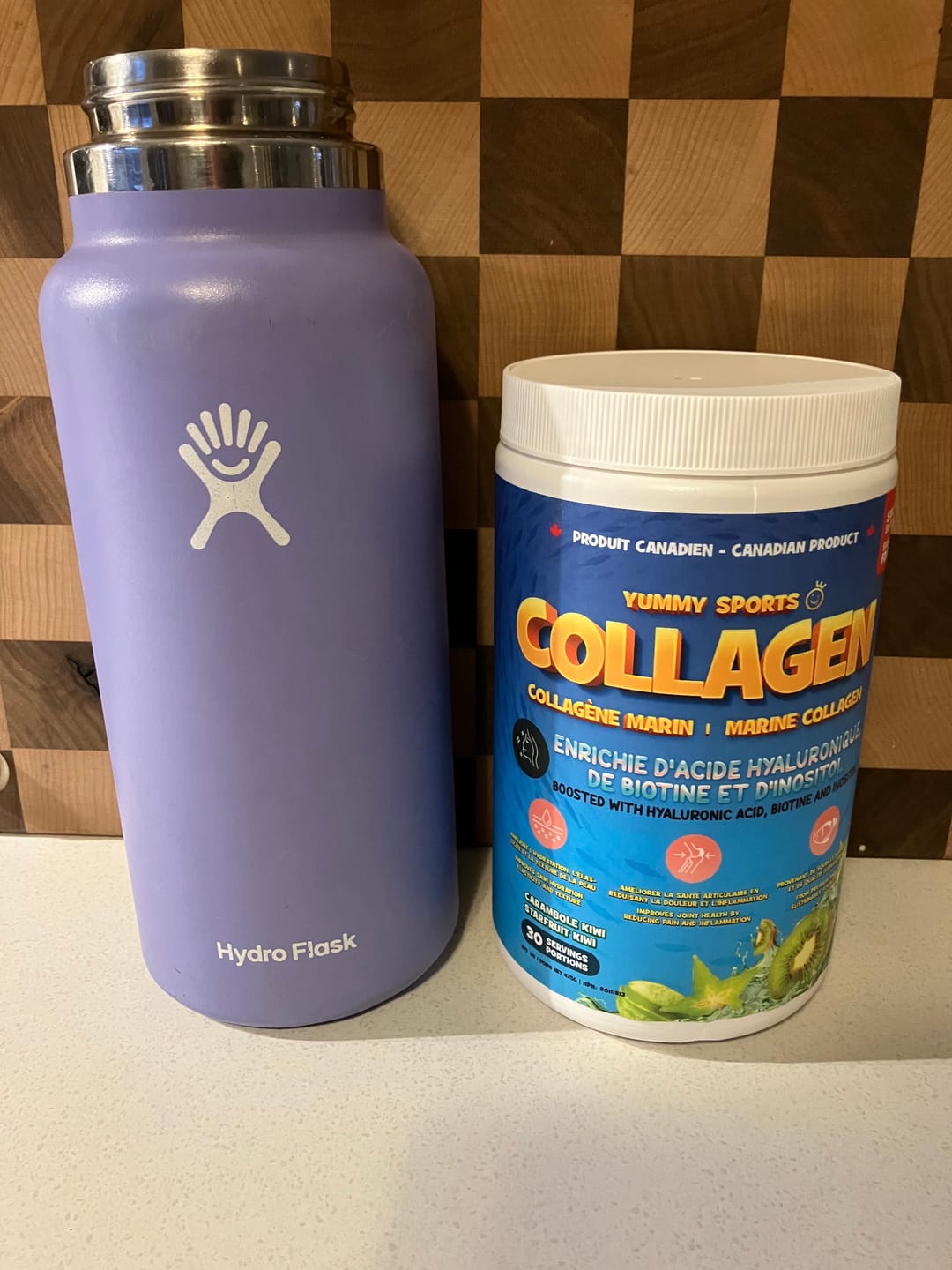 Customer photo review of Yummy Sports - Collagène marin + 435g