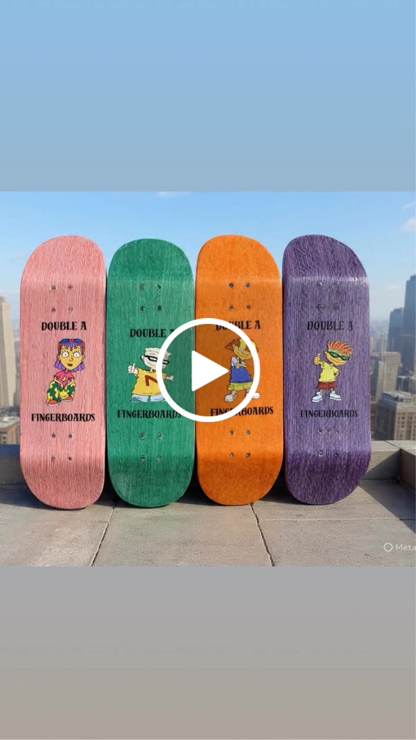 Customer video review of Fingerskateboard Construction Kit - for Experts