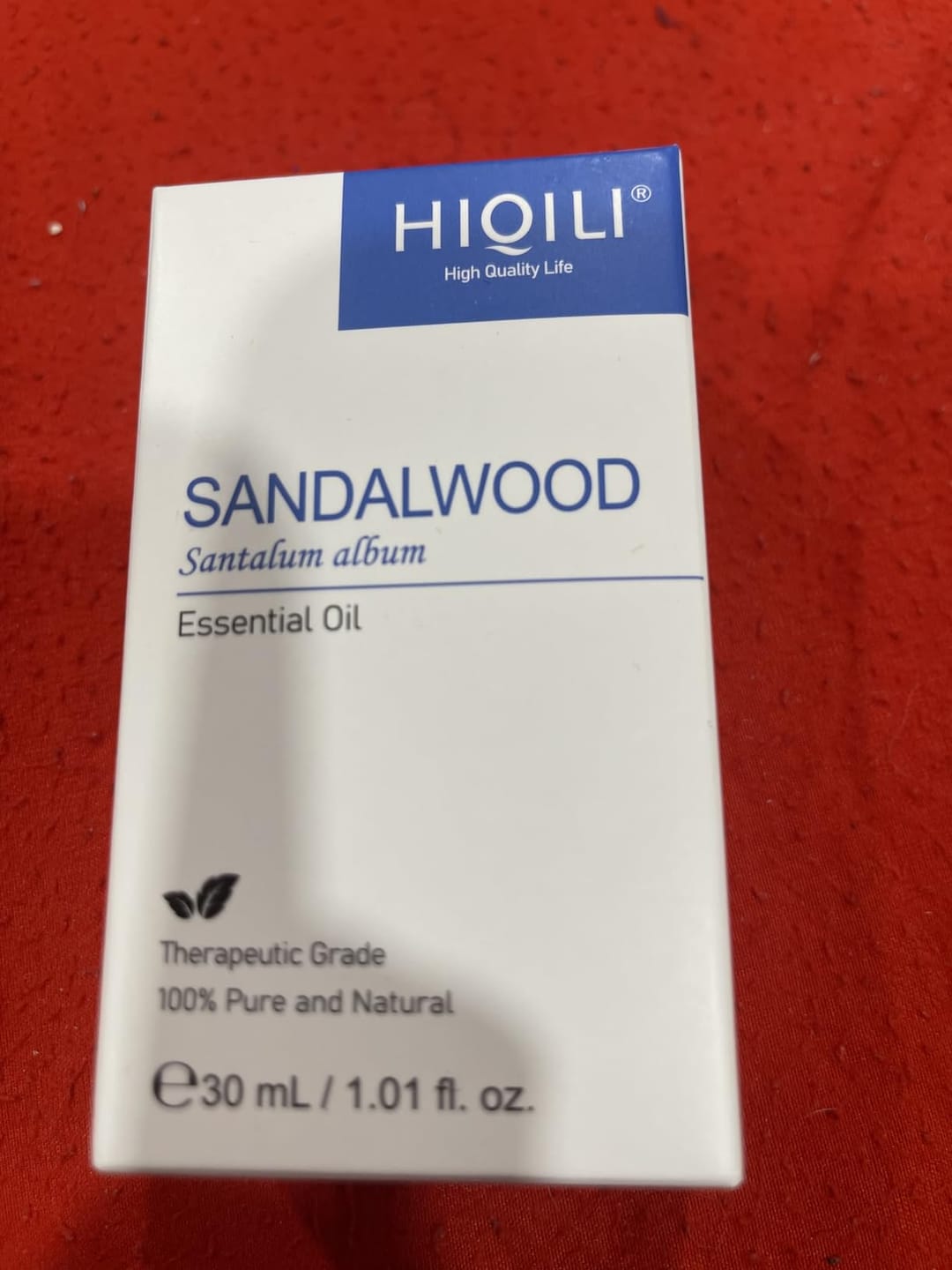 Customer photo review of Sandalwood Essential Oil