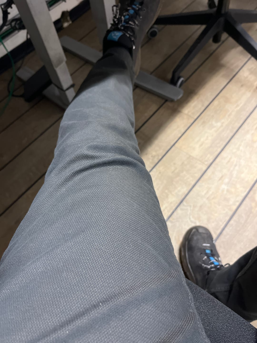 Customer photo review of Performance Structure Trousers (Regular) - Dark Brown