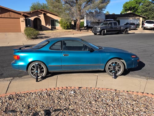 Customer photo review of Megan Racing Coilover Damper Kit for Toyota Celica 1990-1993 GT/GTS Street Series - EZ II Series