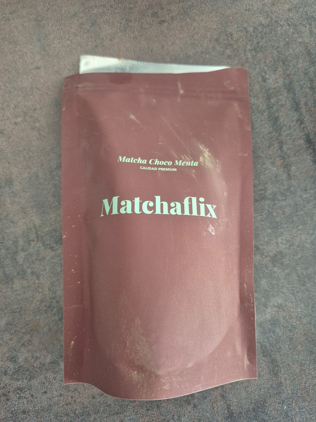 Customer photo review of Té Matcha Premium Choco-Menta