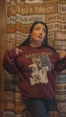 Customer photo review of Daddy's Home Crewneck