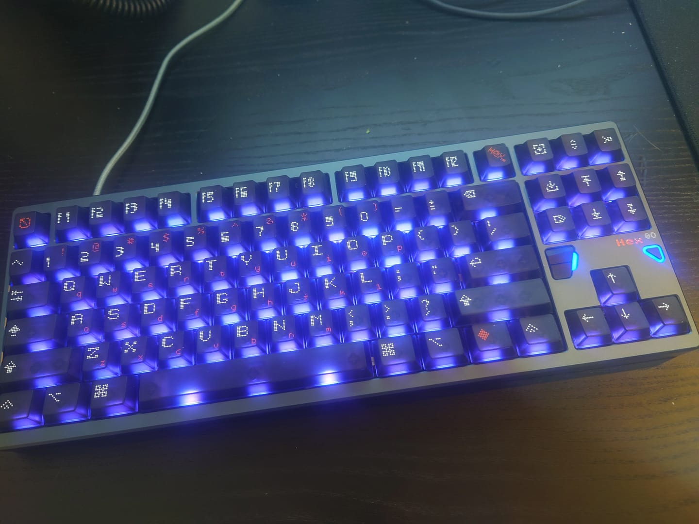 Customer photo review of ATK x QK Hex80 Alüminyum Klavye (Manyetik Switch / HE)