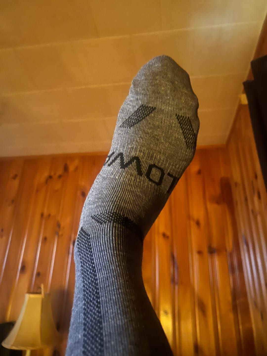 Customer photo review of Men's Alpaca Socks