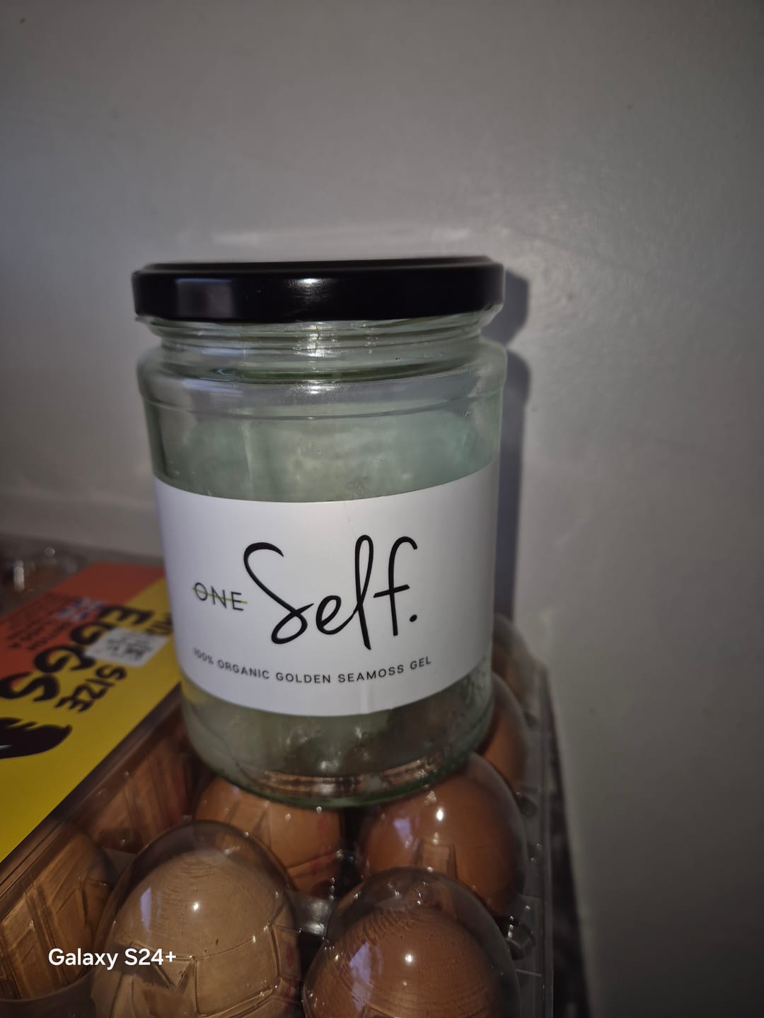 Customer photo review of Golden Sea Moss Gel