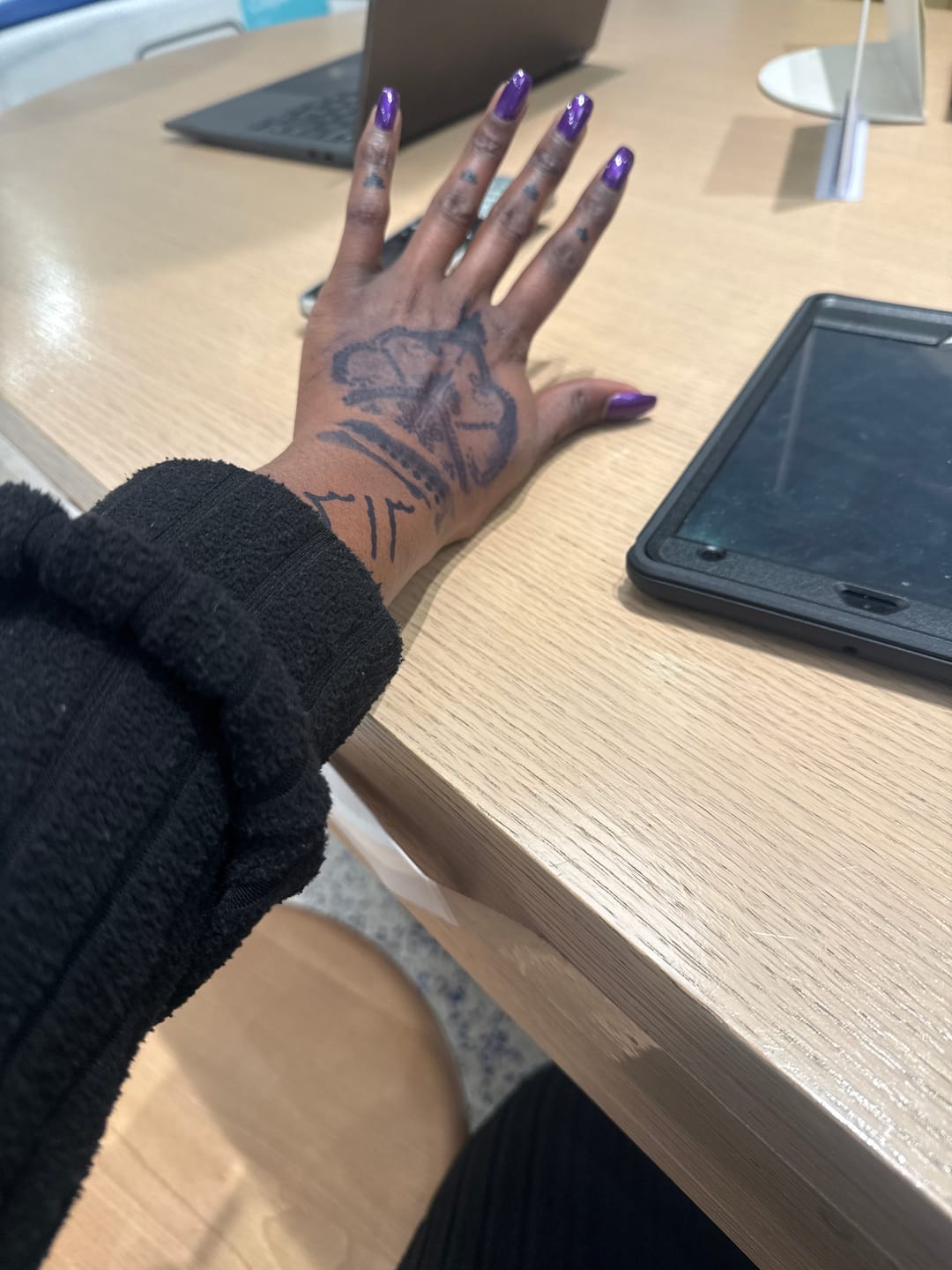 Customer photo review of Jagua Tattoo Gel Kit – 1 oz Semi-Permanent Tattoo Ink | Long-Lasting Temporary Tattoo (1-2 Weeks)
