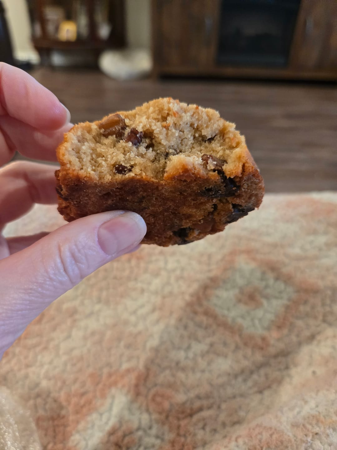 Customer photo review of Low Carb Keto Pecan Chocolate Chip Cookies