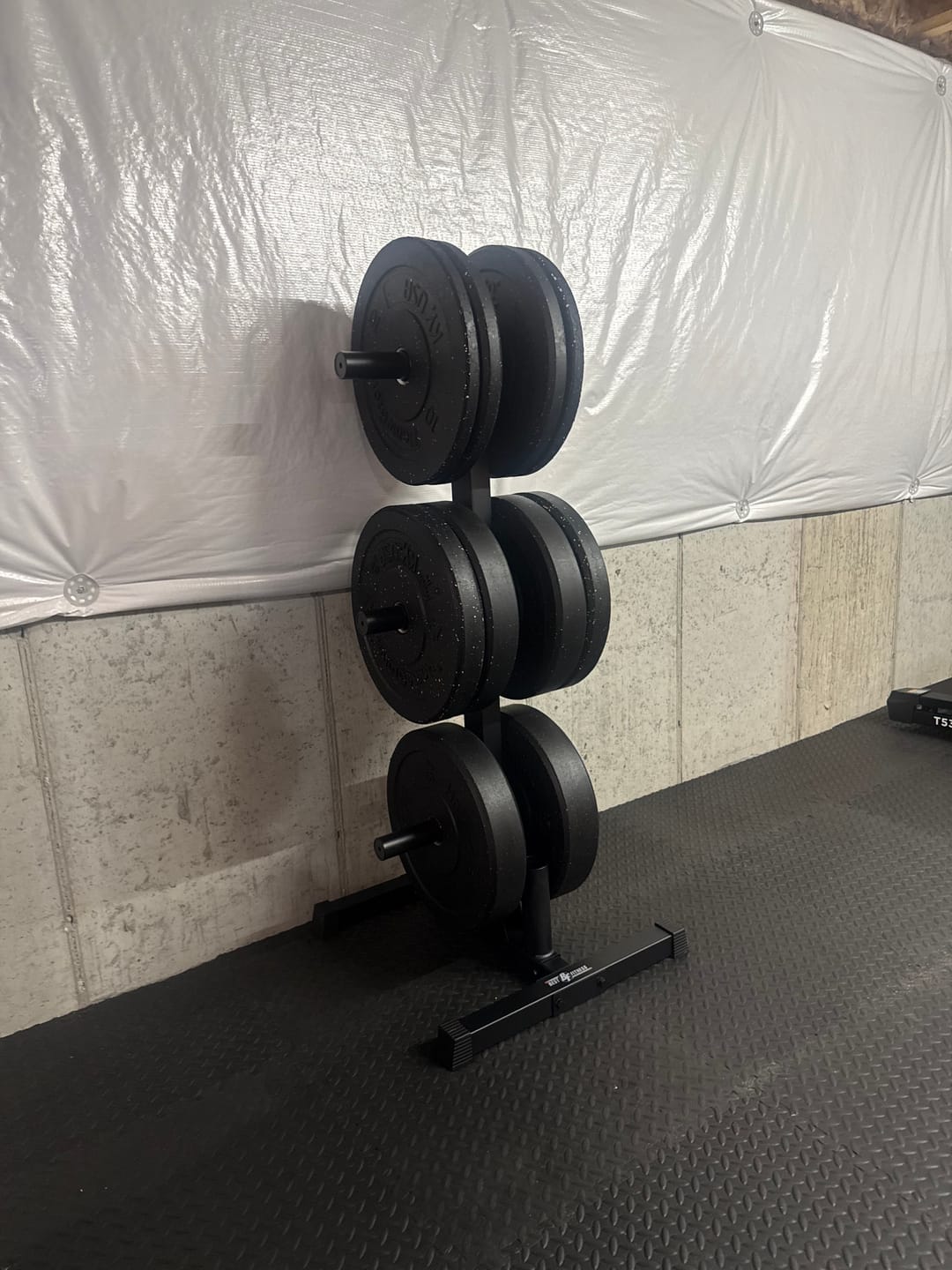 Customer photo review of URA-MAX COLORED Bumper Plate Sets