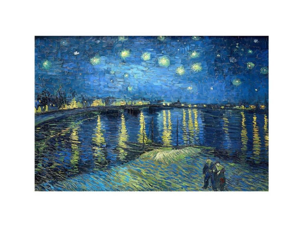 Customer photo review of Starry Night Over the Rhone by Vincent Van Gogh