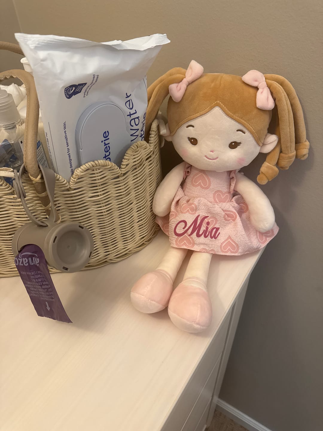 Customer photo review of Baby Girl Crib Playset