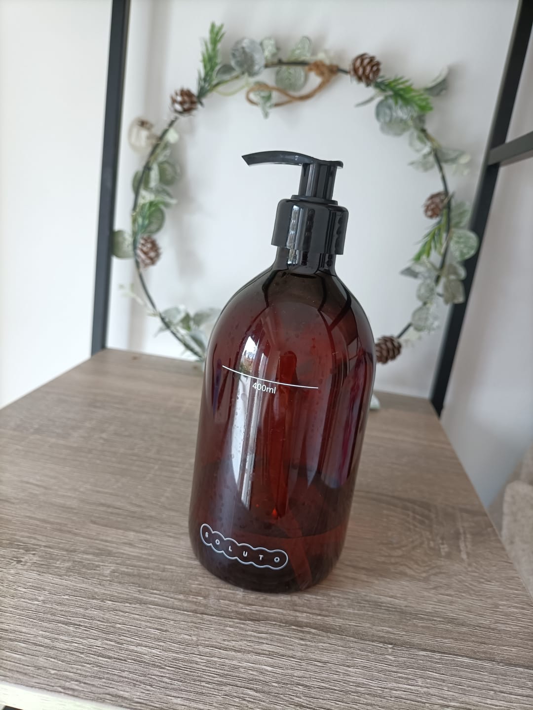 Customer photo review of Botella Soluto Jabón de Manos