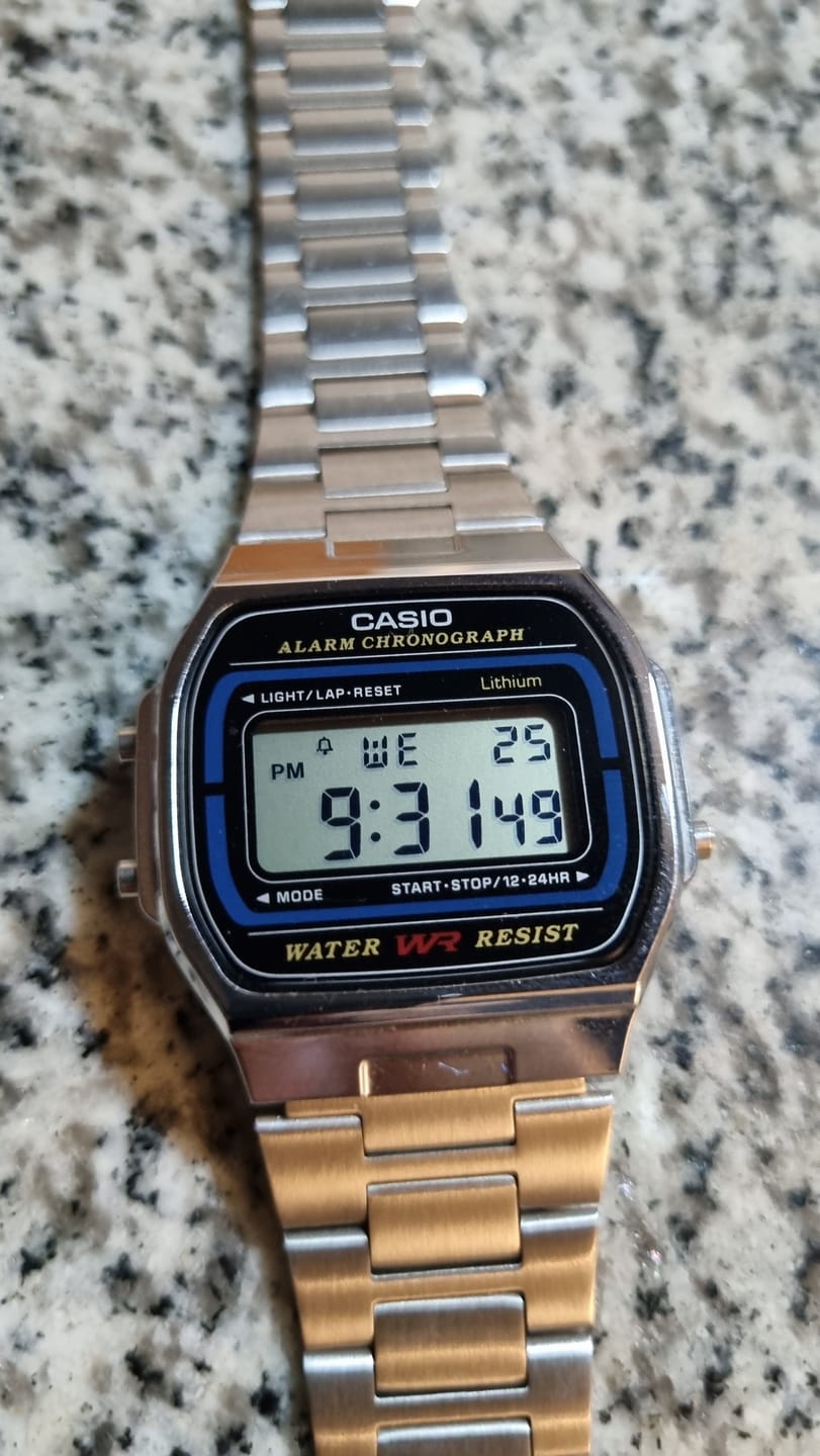 Customer photo review of Reloj Casio Vintage A164WA-1QJH Mercado Japonés JDM