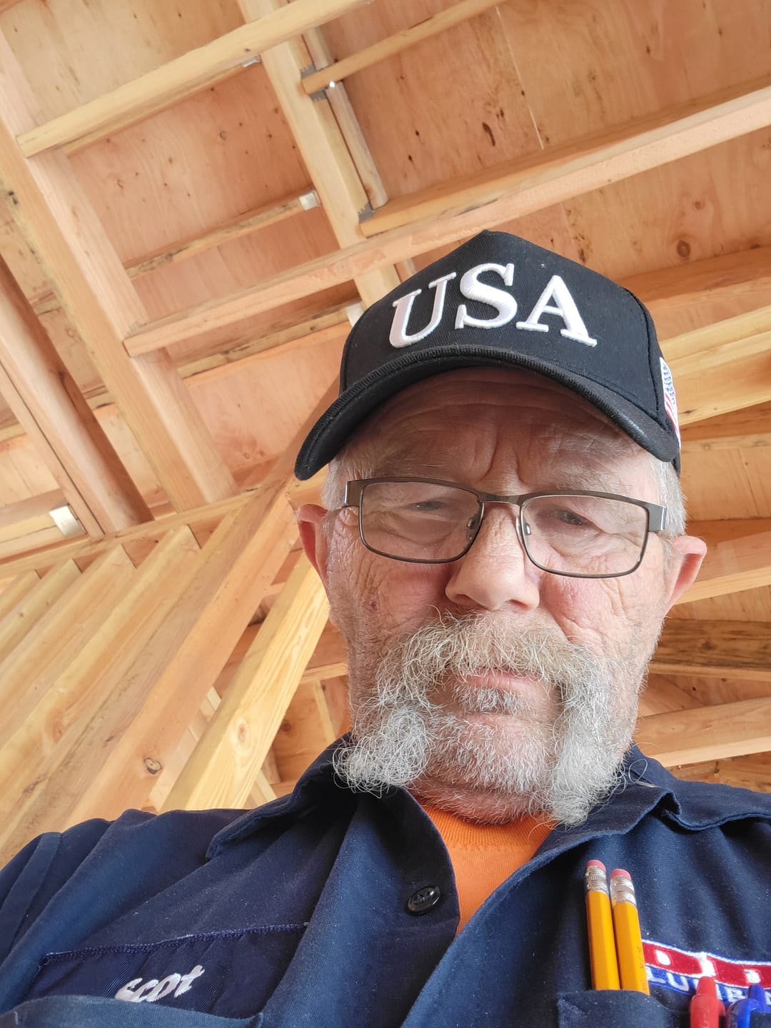 Customer photo review of USA 250th Anniversary Hat (1776–2026) — Embroidered Semiquincentennial Cap