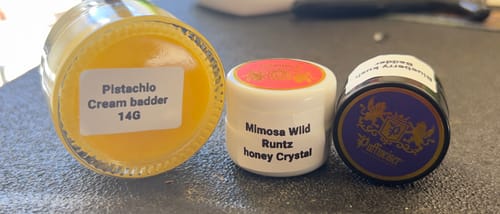 Customer photo review of March Special - Badder 14G Lemon Raspberry Bliss