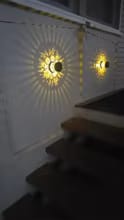 Customer photo review of Projecteur Décoratif Solaire – Illuminez Votre Jardin