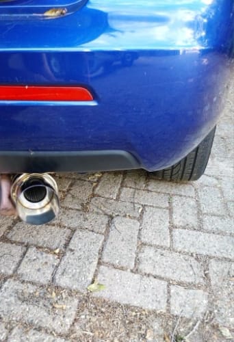 Customer photo review of H-Spec Muffler 3.5" Outlet