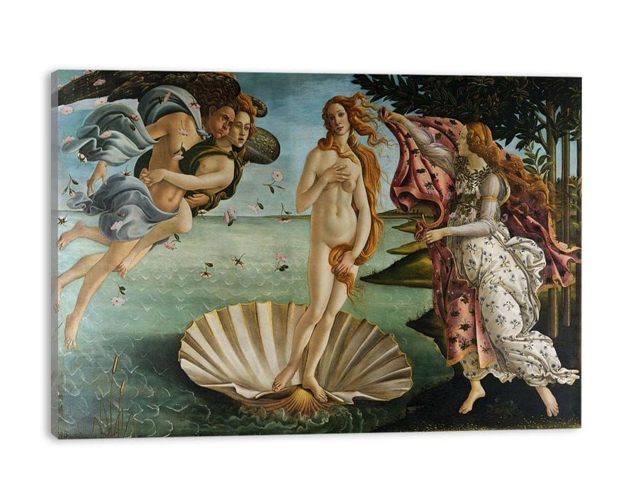 Customer photo review of Birth of Venus  I Botticelli Venus Painting by Sandro Botticelli (Alessandro Filipepi)