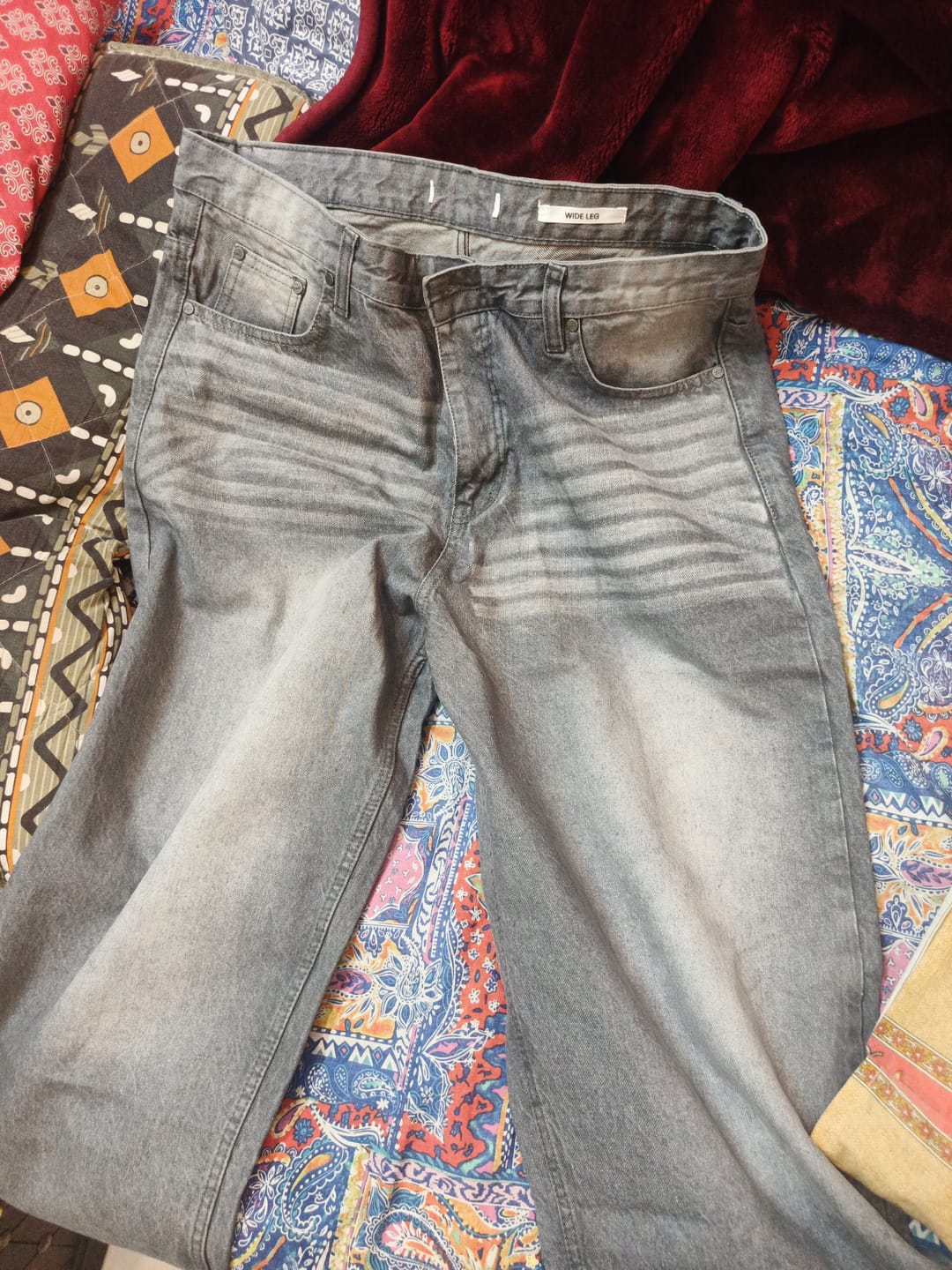 Customer photo review of Deep Indigo Denim - Loose fit - UNISEX