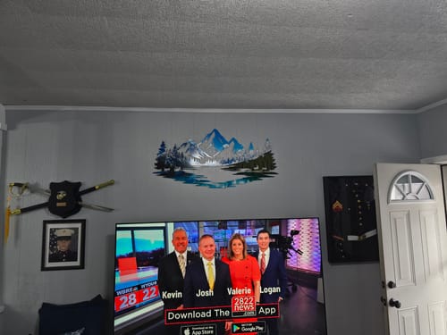 Customer photo review of Banff National Park Printed Wall Art