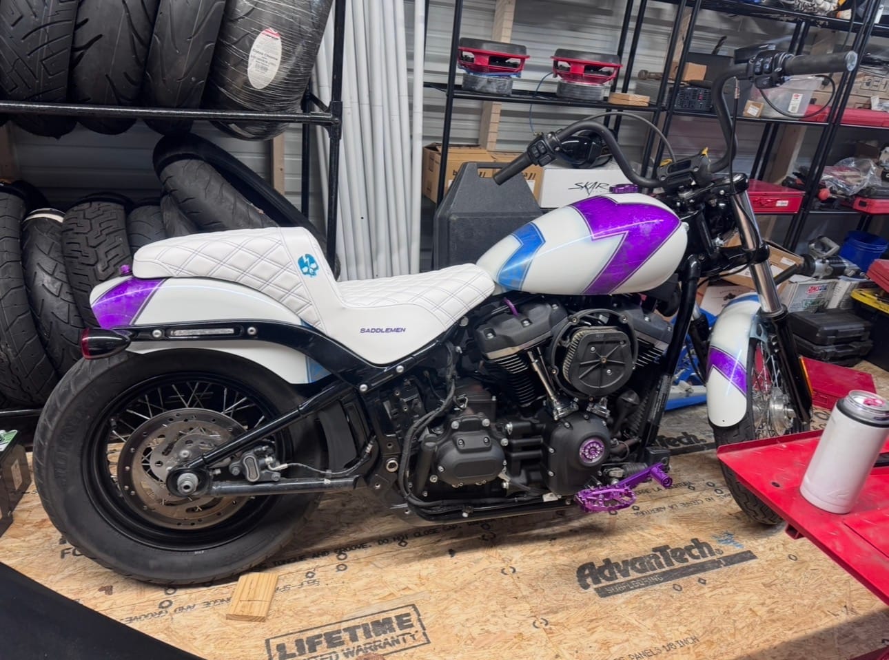 Customer photo review of BORN SCUM X SADDLEMEN STEP UP SEAT LIVE BUILDER *DEPOSIT*