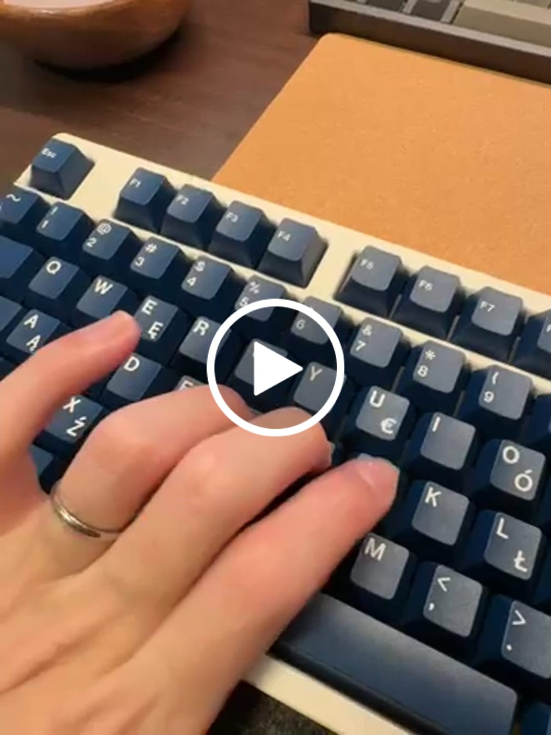 Customer video review of LUBED, FILMED, AND SPRING SWAPPED CHERRY MX SWITCHES (10PCS)