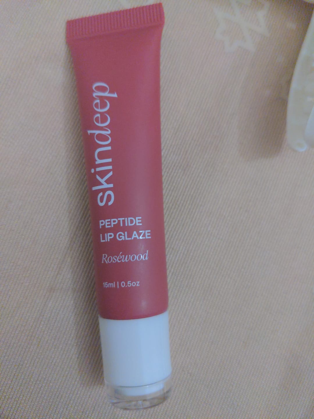 Customer photo review of Peptide Lip Glaze
