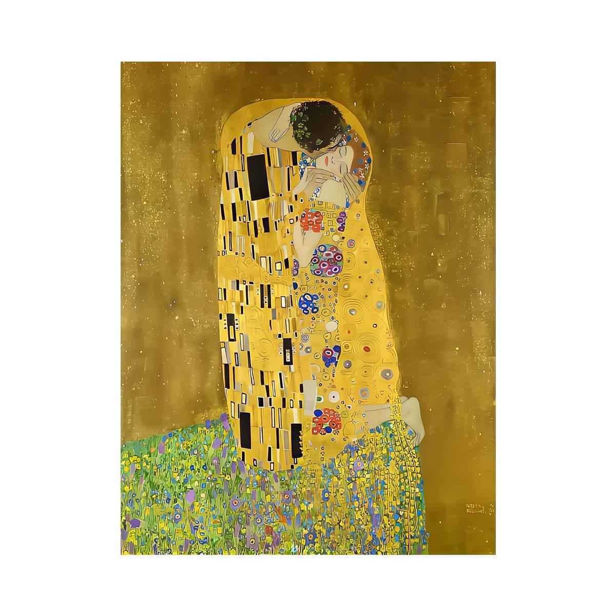 Customer photo review of The Kiss by Gustav Klimt
