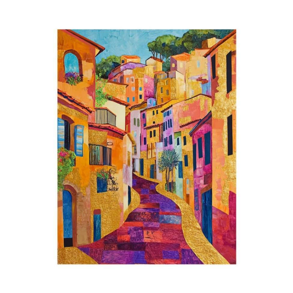Customer photo review of Art Deco Landscape