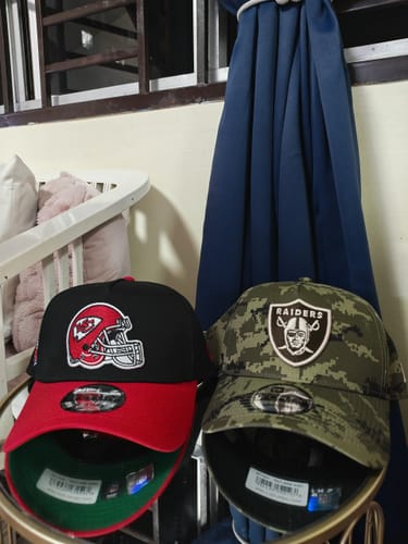 Customer photo review of 9FORTY A-Frame Las Vegas Raiders Digi Camo Snapback