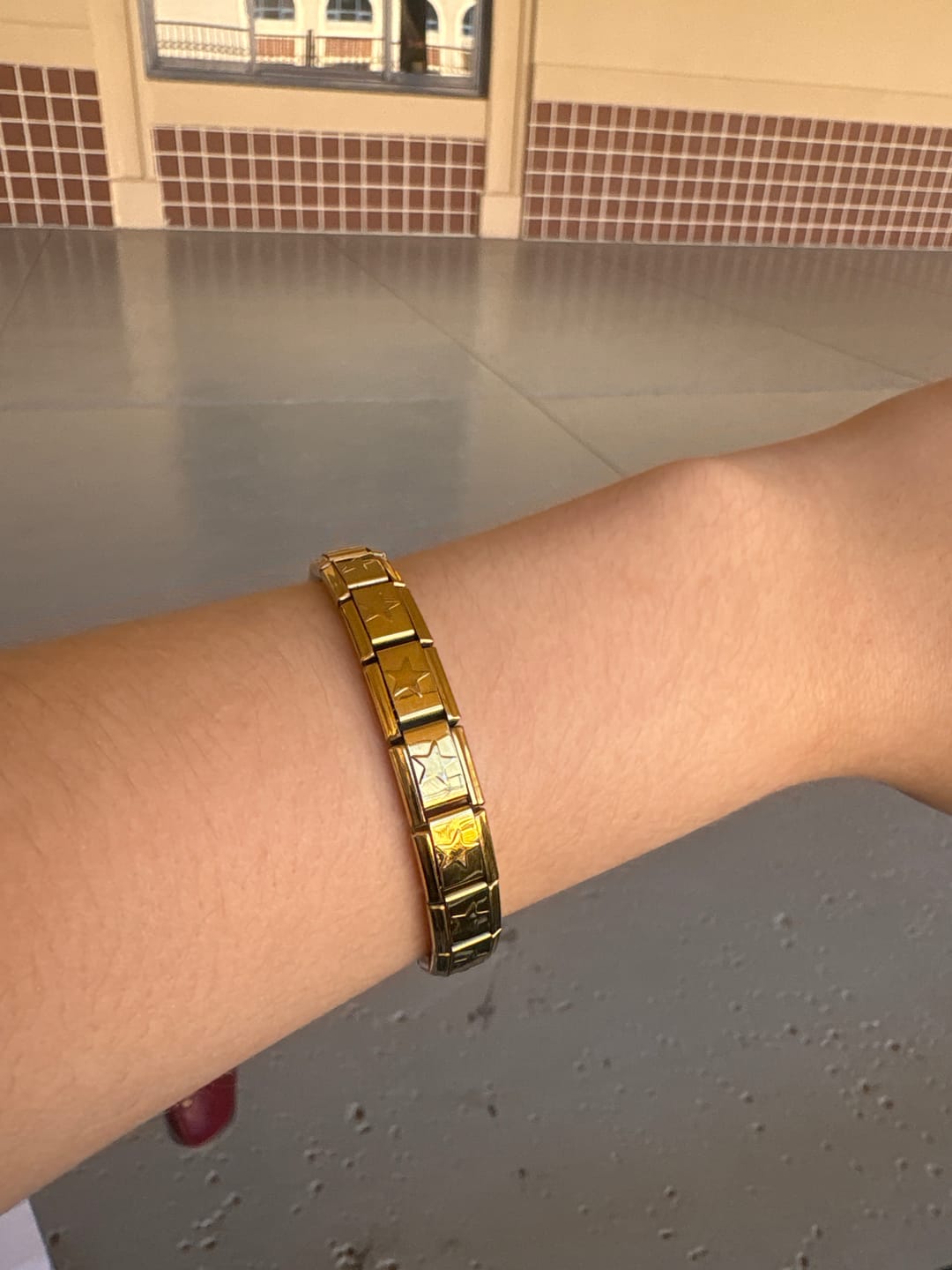Customer photo review of Pulsera Estrellas Italiana para Charms