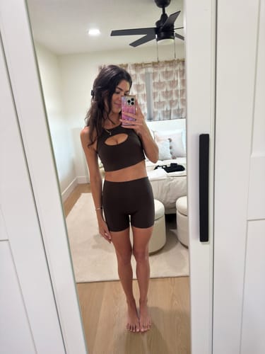 Customer photo review of ChestMate Sports Bra