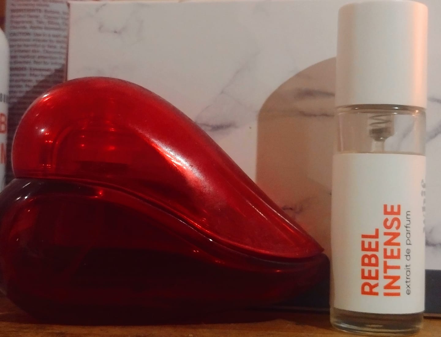 Customer photo review of Rebel Intense