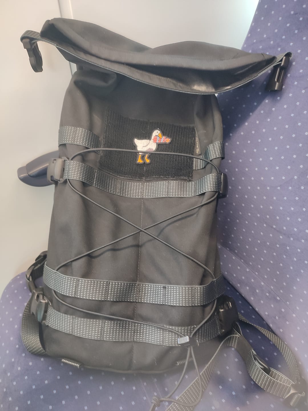 Customer photo review of Hatka 12L backpack