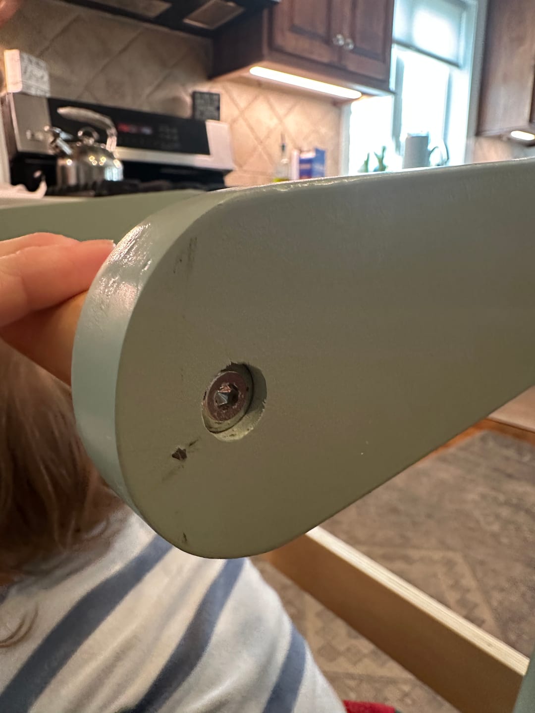 Customer photo review of HARPPA Nordi | Foldable Toddler Tower – Safety Net Not Included
