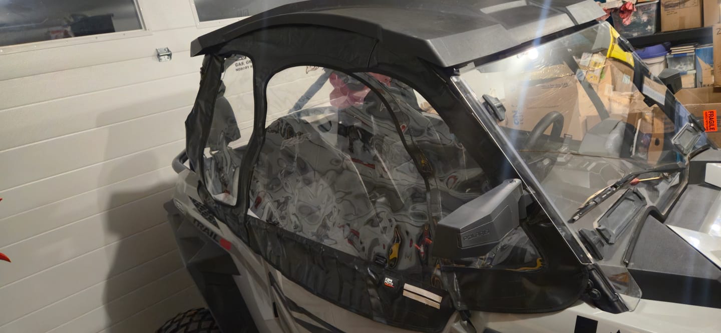 Customer photo review of Soft Upper Door Cab Enclosure Set for RZR XP 1000 2014-2023