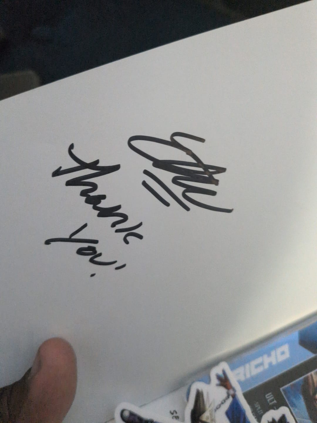 Customer photo review of Book Signature