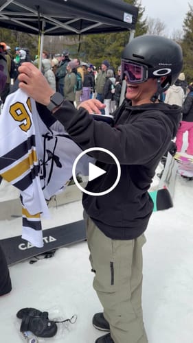 Customer video review of Custom White Black Old Gold Personalized Classic Lace-Up Neck Hockey Jersey