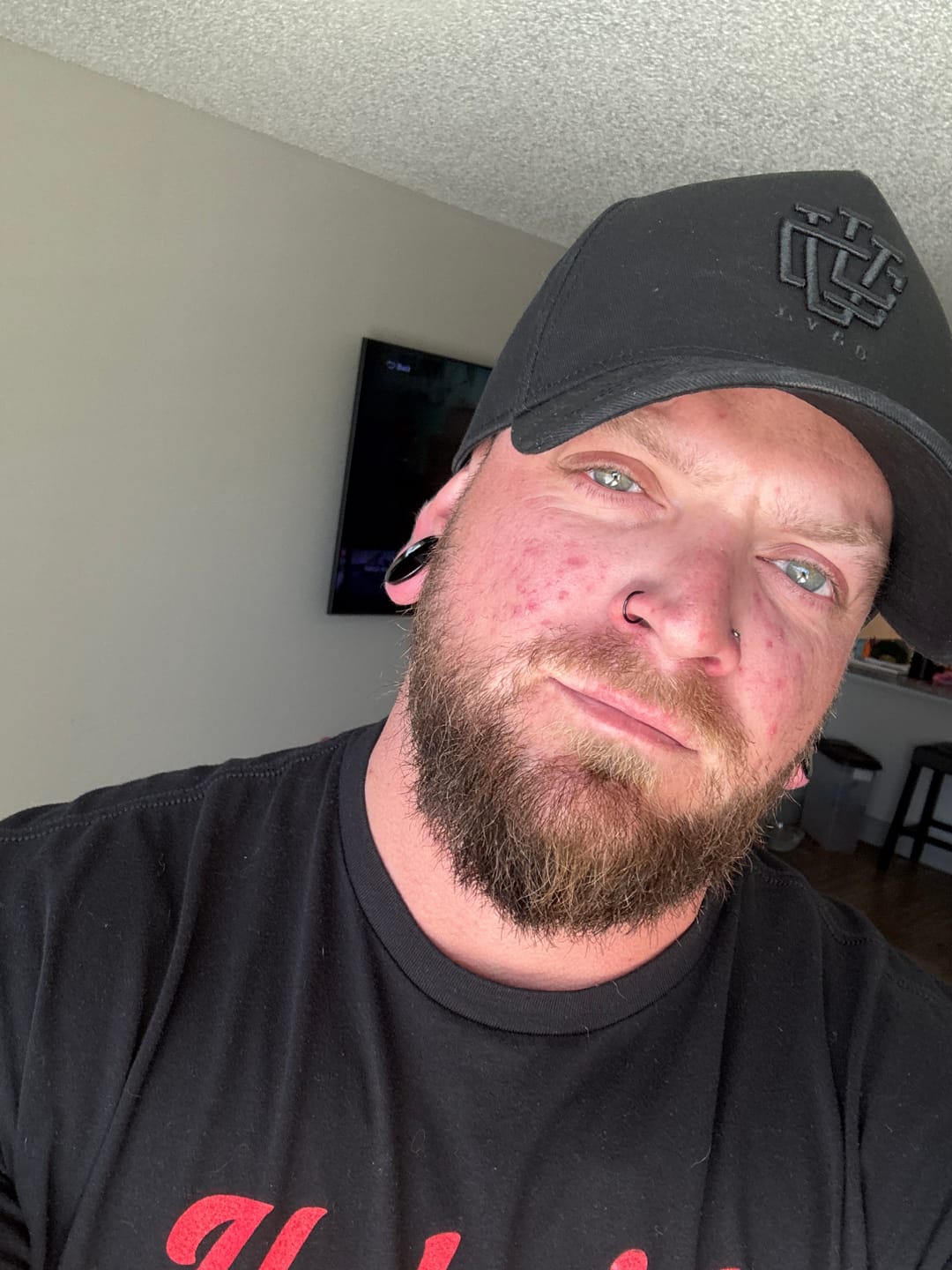 Customer photo review of LVCO "Blk on Blk" A-Frame Snapback