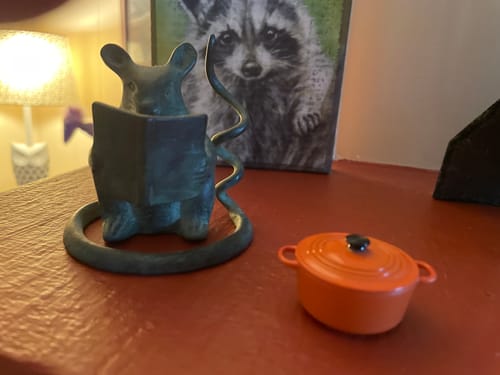 Customer photo review of Miniature Le Cruset, Orange