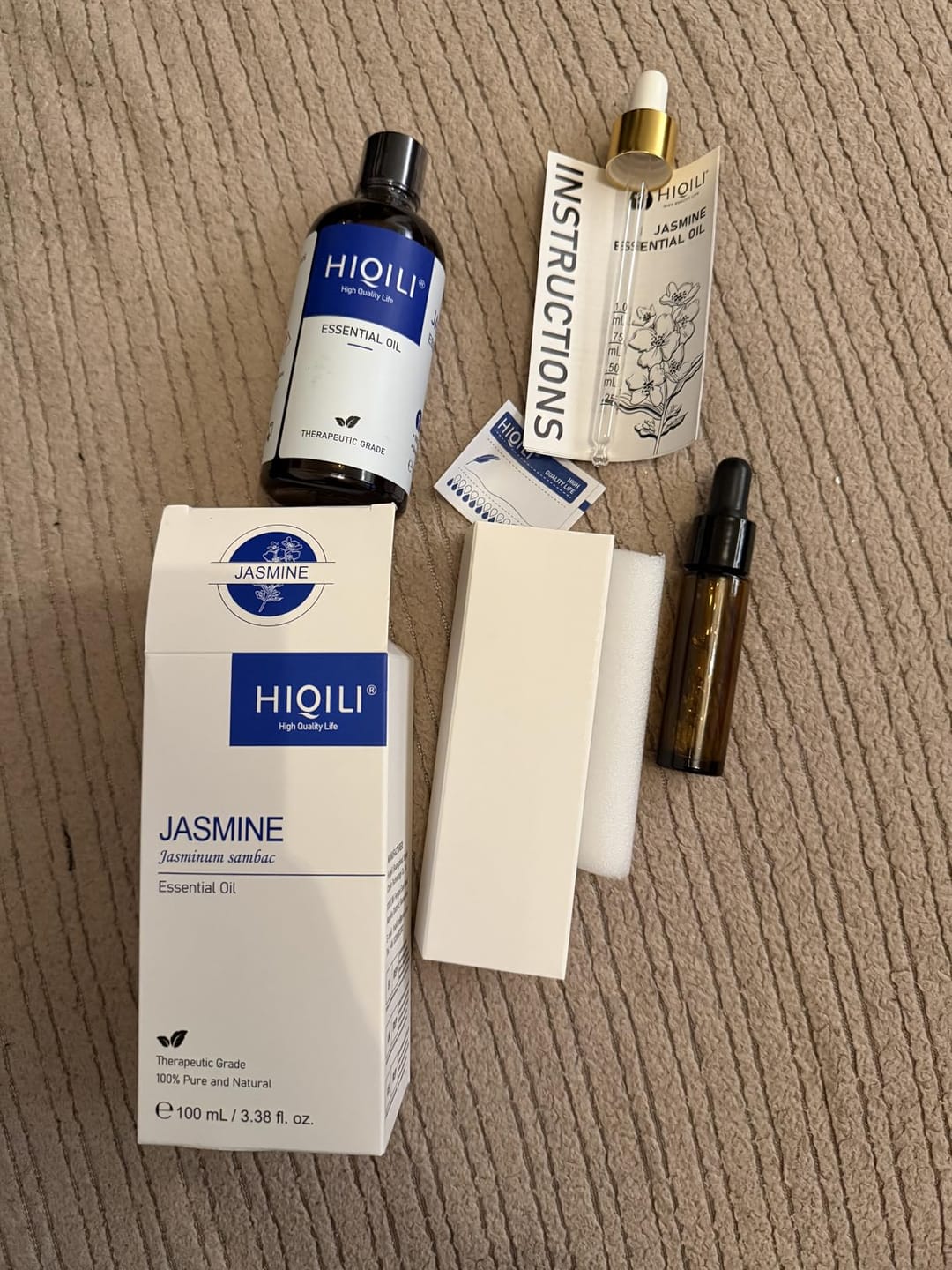 Customer photo review of Jasmine Essential Oil