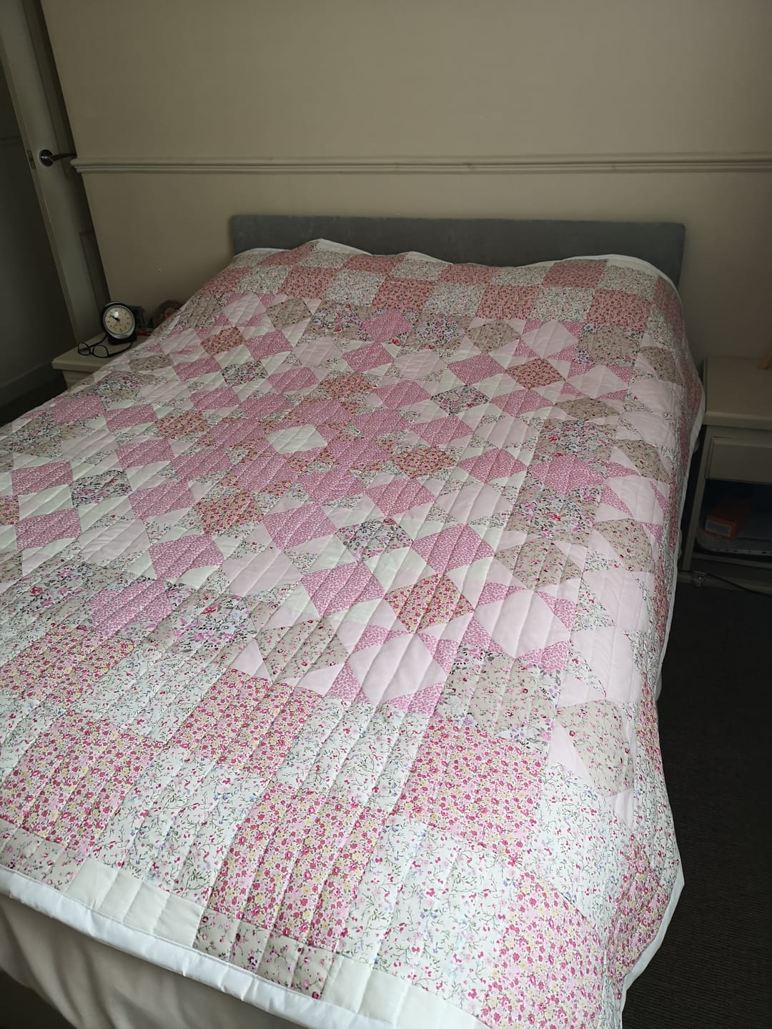 Customer photo review of Floral Field Polycotton Fabric