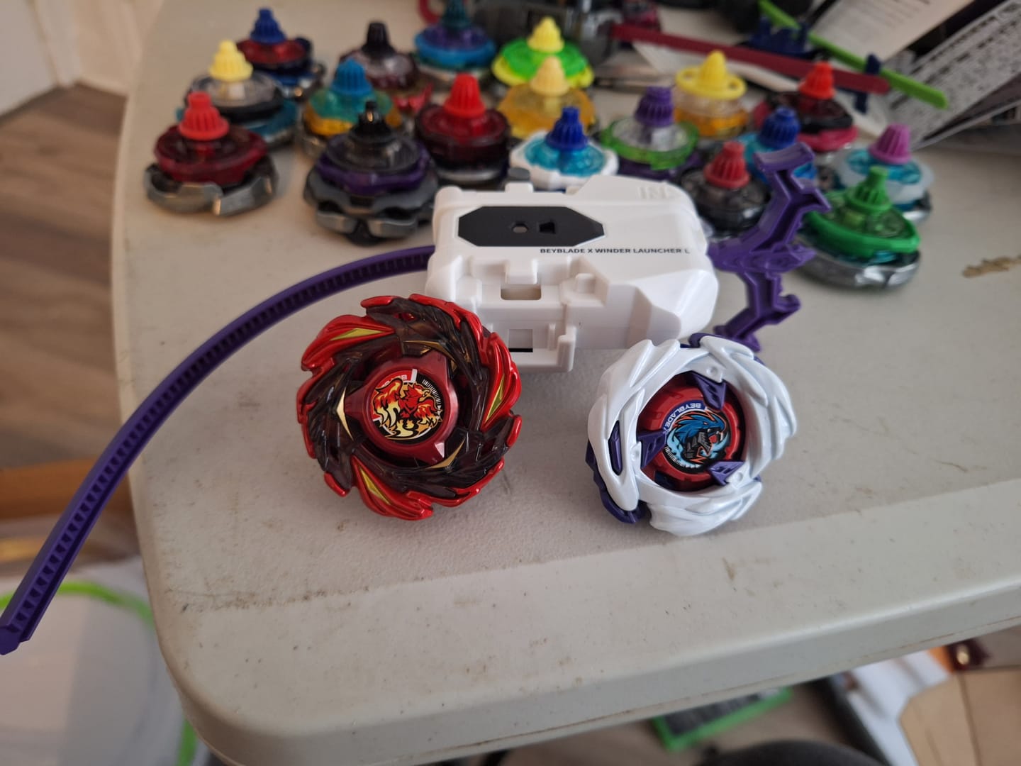 Customer photo review of Takara Tomy Beyblade X BX-40 Winder Launcher (L)