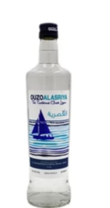 Customer photo review of Ouzo Al Asriya Greek Liquor (750ml)